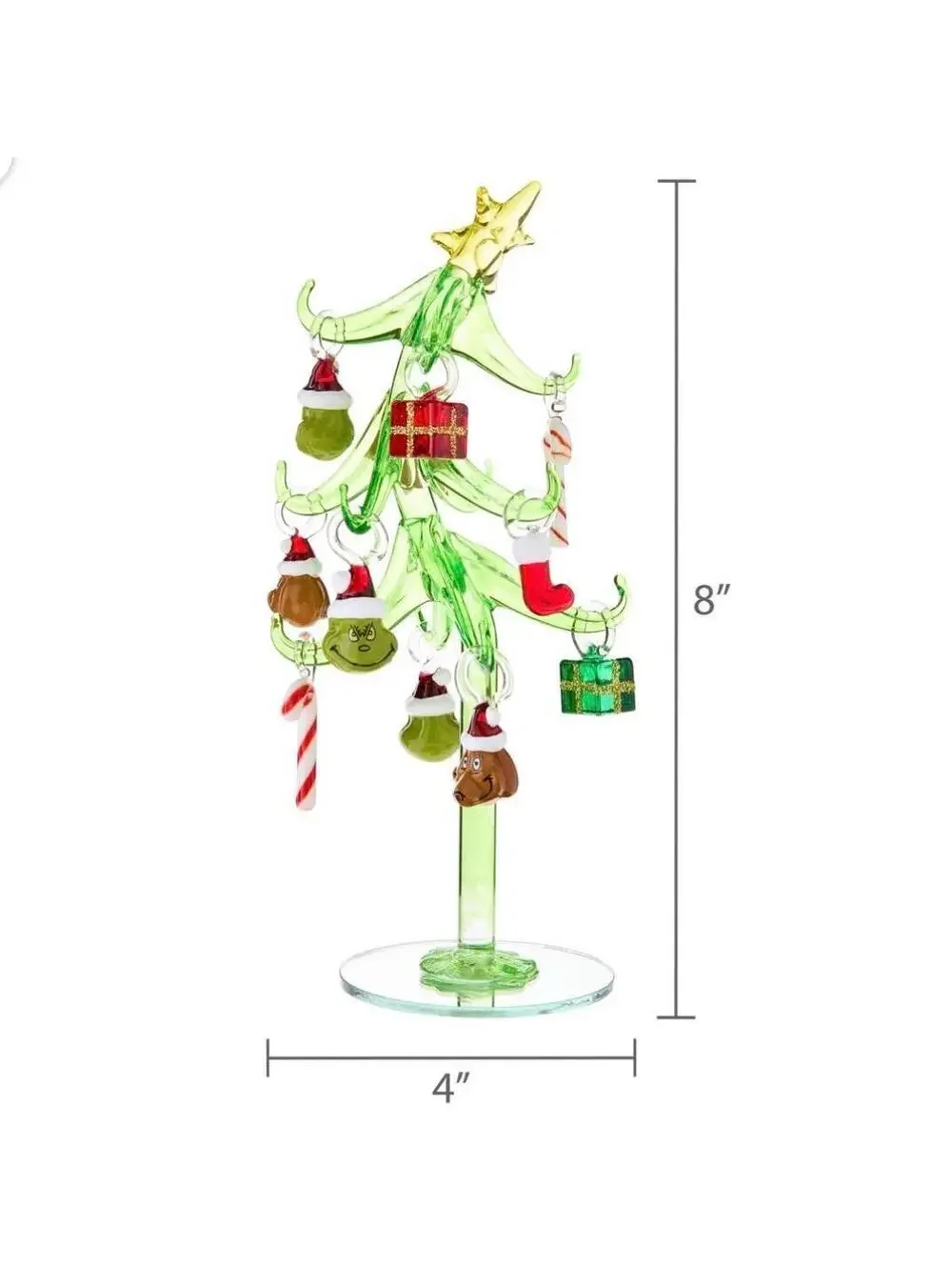 How the Grinch Stole Christmas Glass Tree - NRFB